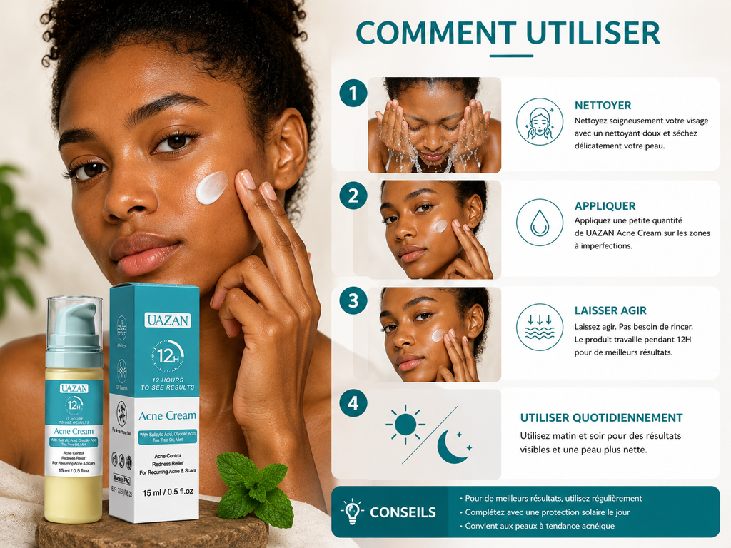 Crème anti-acné