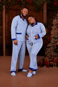 Pyjama & Pantoufles Assortis | Confort & Élégance pour Femme & Homme