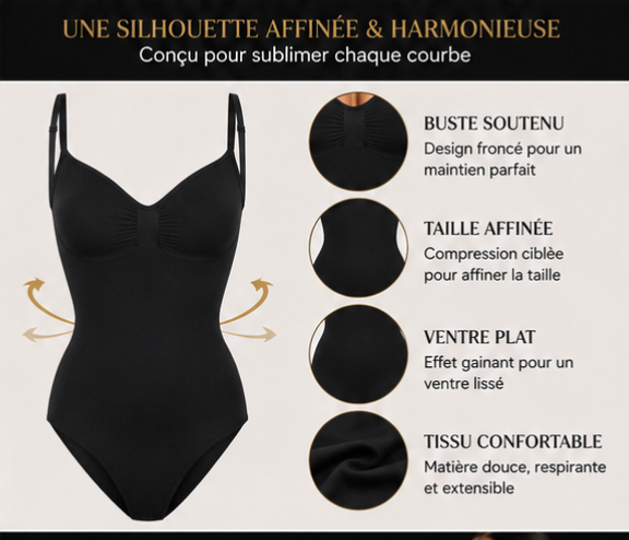 Gaine Body Noir